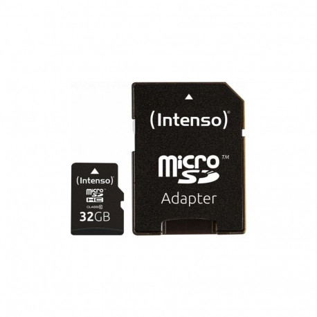 Intenso MEMORY MICRO SDHC 32GB C10/W/ADAPTER 3413480