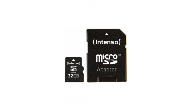 Intenso MEMORY MICRO SDHC 32GB C10/W/ADAPTER 3413480