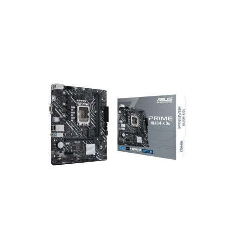 Asus Mainboard||Intel H610|LGA1700|MicroATX|Memory DDR4|Memory slots 2|1xPCI-Express 3.0 1x|1xPCI-Ex