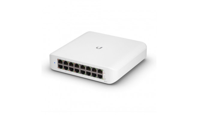 UBIQUITI Switch||USW-LITE-16-POE|Type L2|16x10Base-T / 100Base-TX / 1000Base-T|PoE+ ports 8|45 Watts