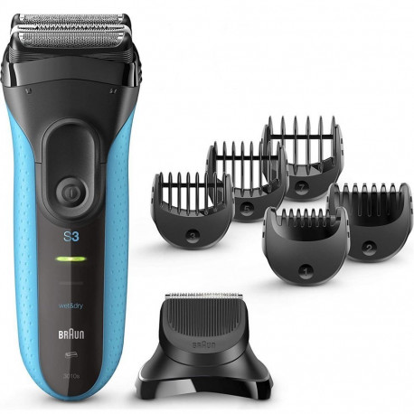 Braun Shaver with trimmer Series 3 Shave&Style 3010BT Cordless, Charging time 1 h, Operating tim