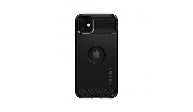 Spigen Spigen Rugged Armor iPhone 11 Case - Matte Black