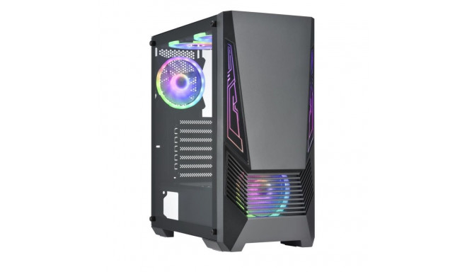 GOLDEN TIGER Case||Buffalo M730i|MidiTower|Not included|ATX|MicroATX|Colour Black|BUFFALOM730I