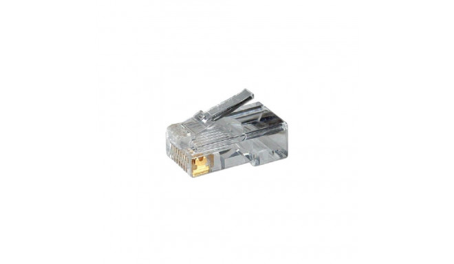 Logilink MP0002 CAT5e Modular PlugSuitable for 8P8C Round CablePlug unshieldedGold-plated contacts, 