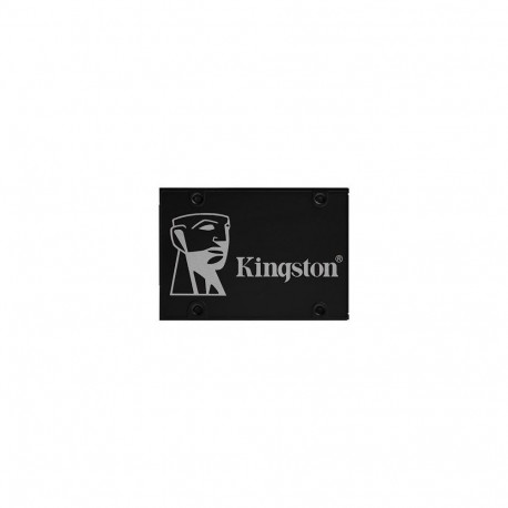 Kingston KC600 256 GB, SSD form factor 2.5", SSD interface SATA, Write speed 500 MB/s, Read speed 55