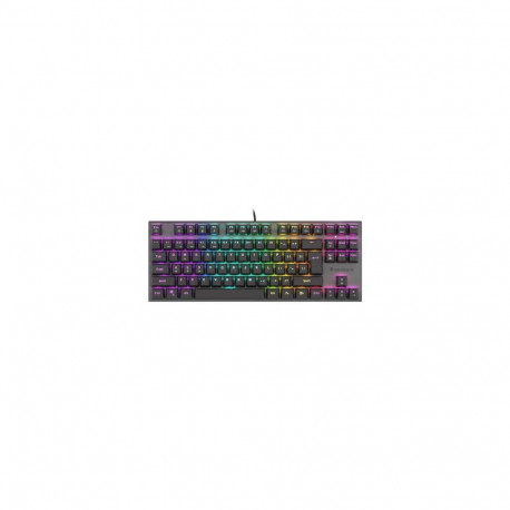 Genesis THOR 303 TKL, Mechanical Gaming Keyboard, RGB LED light, US, Black, Wired, USB Type-A