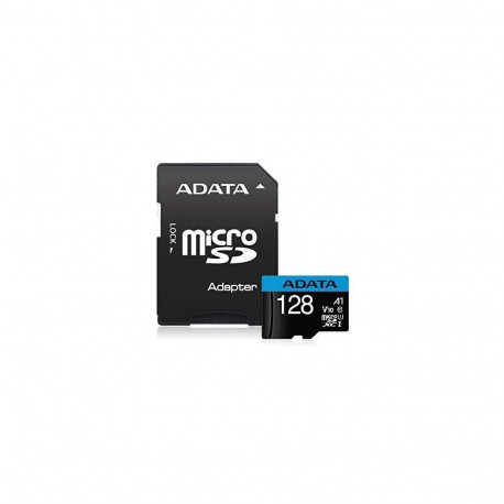 ADATA MEMORY MICRO SDXC 128GB W/AD./AUSDX128GUICL10A1-RA1