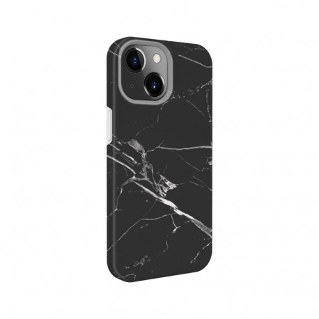 Evelatus Apple iPhone 15 Premium Silicone case Customized Print Black