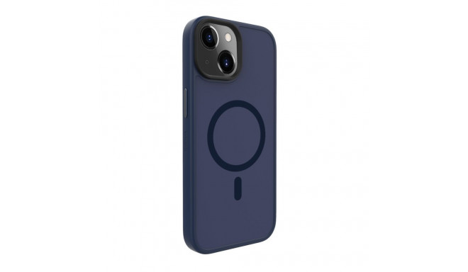 Evelatus Apple iPhone 15 Plus Hybird Case With Magsafe PC+TPU Dark Blue