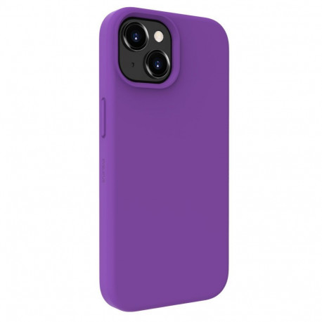 Evelatus Apple iPhone 15 Plus Premium Soft Touch Silicone Case Deep Purple