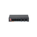 DAHUA Switch||PFS3006-4ET-60|Type L2|PoE ports 4|60 Watts|DH-PFS3006-4ET-60-V2
