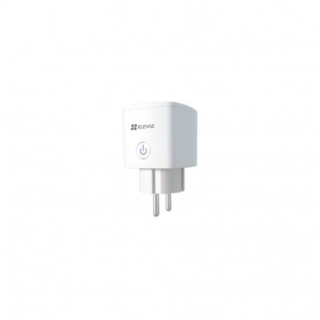 EZVIZ Smart Plug with Power Consumption Tracker (EU Standard) CS-T30-10B-E White
