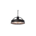 SUNRED Heater RSH17, Retro Bright Hanging Infrared, 2100 W, Black, IP54
