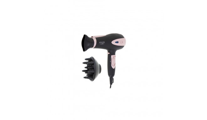 Adler Hair Dryer AD 2248b ION 2200 W, Number of temperature settings 3, Ionic function, Diffuser noz
