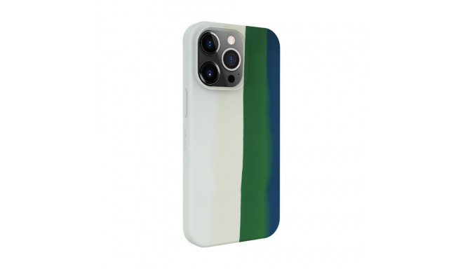 Evelatus Apple iPhone 13 Pro Silicone case Multi-Colored Green