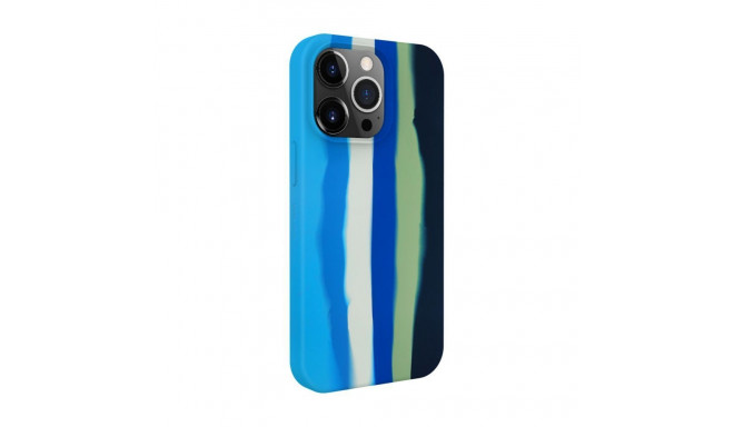 Evelatus Apple iPhone 13 Pro Silicone case Multi-Colored Blue