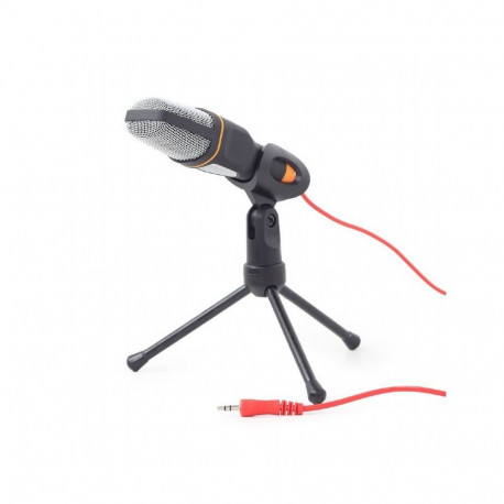 Gembird Desktop microphone with a tripod MIC-D-03 Built-in microphone, 3.5 mm, Black
