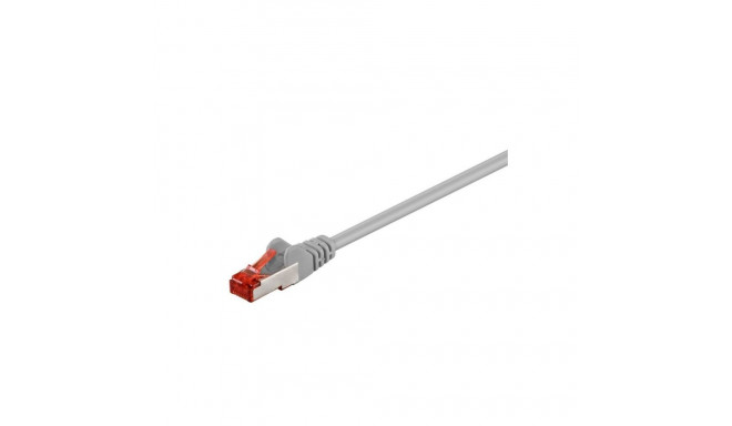 Goobay 93568 CAT 6 patch cable S/FTP (PiMF), grey, 0.5 m