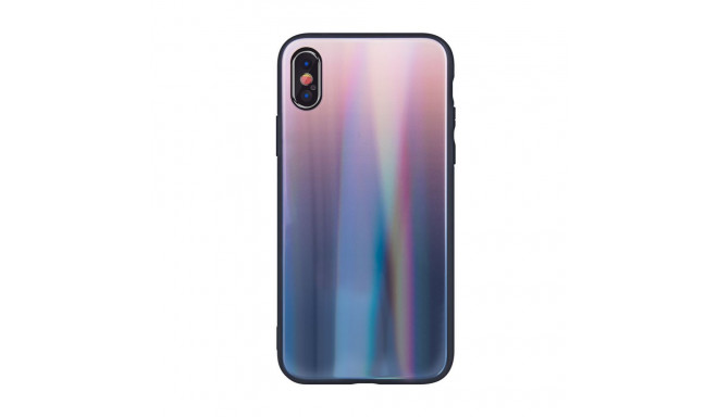GreenGo kaitseümbris Huawei P Smart 2019/Huawei Honor 10 Lite Glass TPU Brown, must
