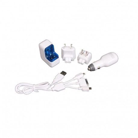 OMEGA Universal Universal Charger KIT 3in1 White