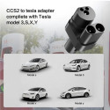 EV Charge CCS2 Tesla Adapter 120A DC For Tesla DC Charging via CCS Combo 2