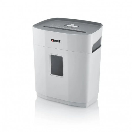 Paberipurustaja DAHLE PaperSAFE 120, 5x18mm, P4/F1/T4/E3,8lehte.12L,krediitkaardid,klambrid, valge/h