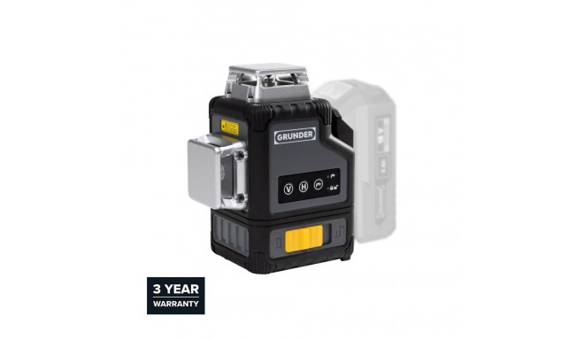 Juhtmevaba lasernivelliir 18V roheline