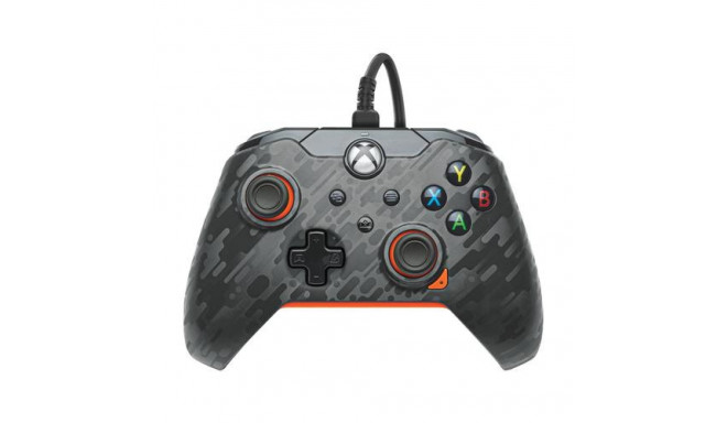 PDP Wired Controller: Atomic Carbon, For Xbox &amp; Windows 10/11