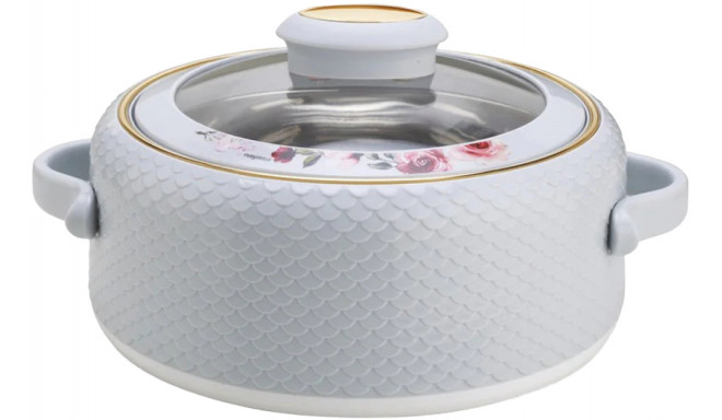 Nayasa termopott klaaskaanega Coral 2L, valge