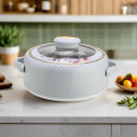 Nayasa termopott klaaskaanega Coral 2L, valge