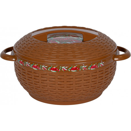 Nayasa termopott Ambrosia 2.5L, pruun