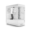Hyte Y40 Snow White ATX case with window, black/white