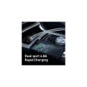 Baseus Digital Display Dual USB Car Charge 4.8A / 24W