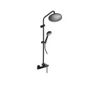 THERMOSTATIC SHOWER MIXER SET BLACK MATT