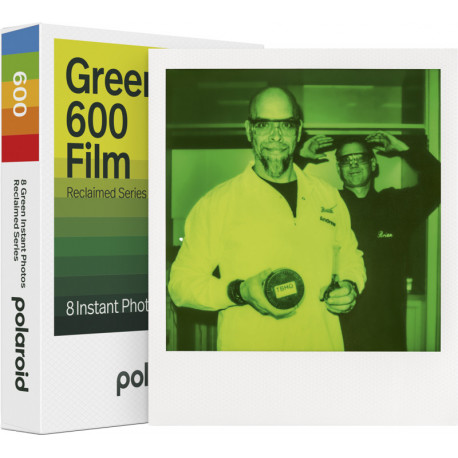 Polaroid 600 Green Reclaimed Series (opened package)