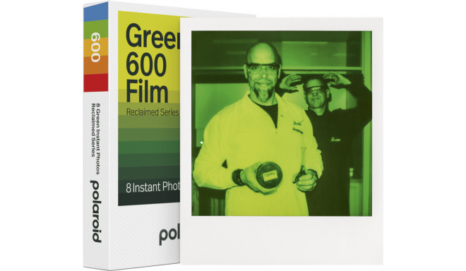Polaroid 600 Green Reclaimed Series (opened package)