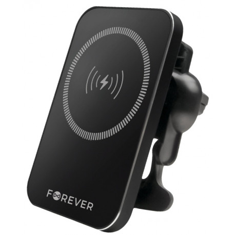 Forever telefonihoidik autosse + juhtmevaba laadija 15W MACH-100 (avatud pakend)