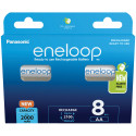 Panasonic eneloop aku AA 2000 8BP (avatud pakend)
