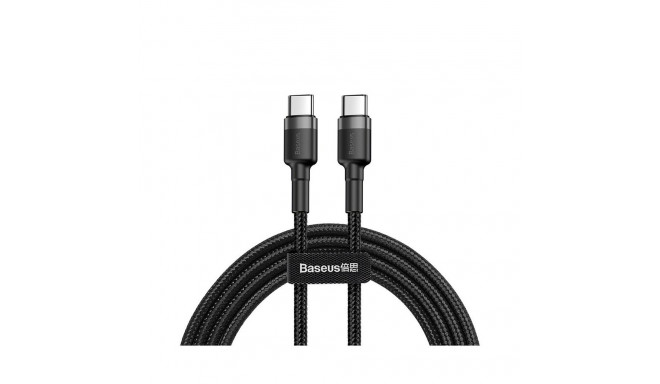 Baseus Cafule USB-C -> USB-C Charging Cable 60W | PD 2.0 | 200 cm Black