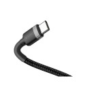 Baseus Cafule USB-C -> USB-C Charging Cable 60W | PD 2.0 | 200 cm Black