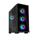 ZALMAN Z10 DUO ATX ZM-IF120 x4 Black