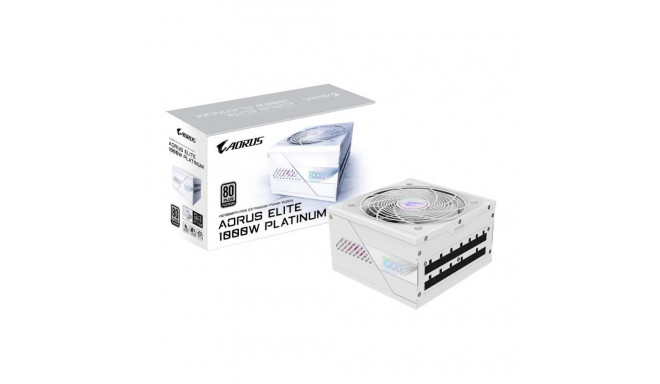 Gigabyte Power Supply||GP-AE1000PM PG5 ICE|1000 Watts|Efficiency 80 PLUS PLATINIUM|PFC Active|MTBF 1