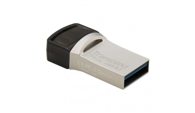 Transcend MEMORY DRIVE FLASH USB3 64GB/890 TS64GJF890S