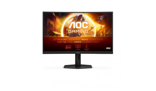 AOC Gaming CQ27G4X 27", 2560x1440/1ms/300cd/m, HDMI, DisplayPort, Headphone Out