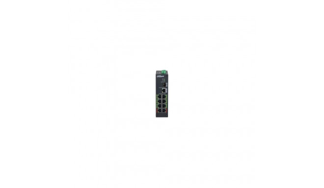DAHUA Switch||LR2110-8ET-120-V2|PoE ports 8|DH-LR2110-8ET-120-V2