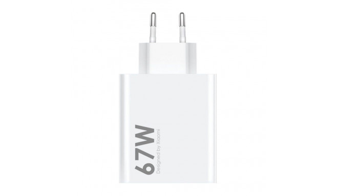 Xiaomi - Xiaomi MDY-14-EW USB-A 67W Travel Charger White (Bulk)