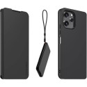 - Made for Xiaomi Book Case with Necklace for Xiaomi Redmi 12 4G/5G Black