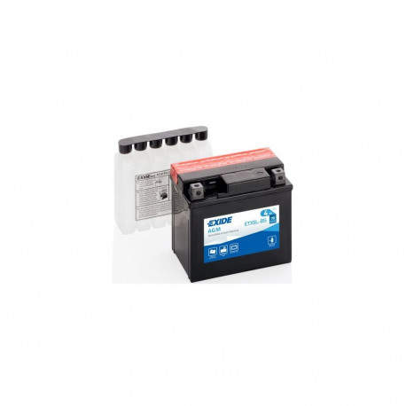 12V 4Ah YTX5L-BS AGM 113x70x105-+ Exide