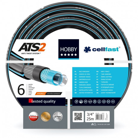 Cellfast aiavoolik Hobby ATS 3/4" 25m (16-220)