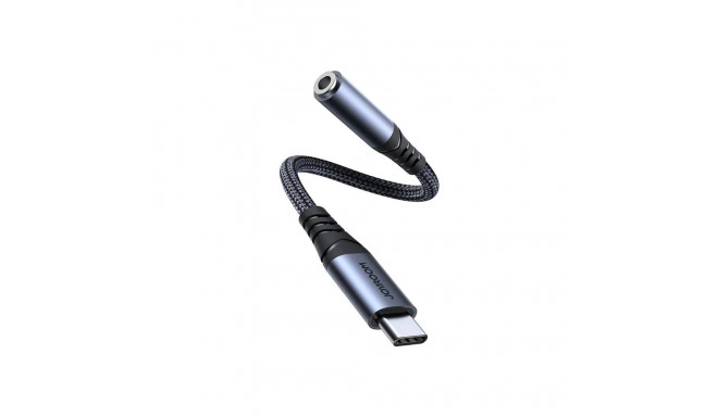 Audio adapter Joyroom SY-C01 Type-C to 3.5mm (black)